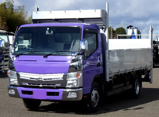 三菱 キャンター 小型 平ボディ パワーゲート 床鉄板 の中古トラック【車両No.139665】