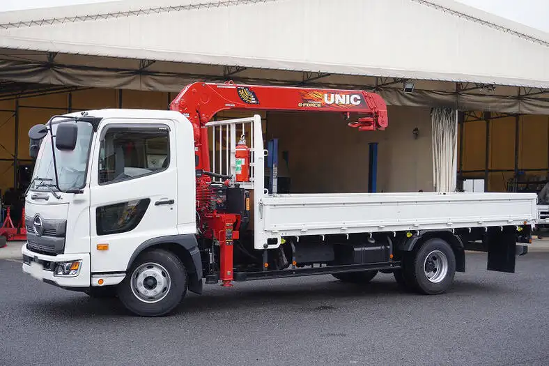 日野 レンジャー 中型/増トン クレーン付 3段 フックインの中古トラック画像1
