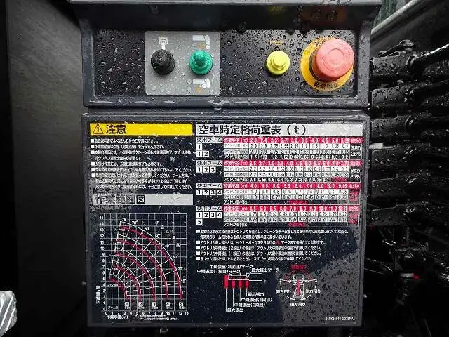 いすゞ フォワード 中型/増トン クレーン付 床鉄板 アルミブロックの中古トラック画像16