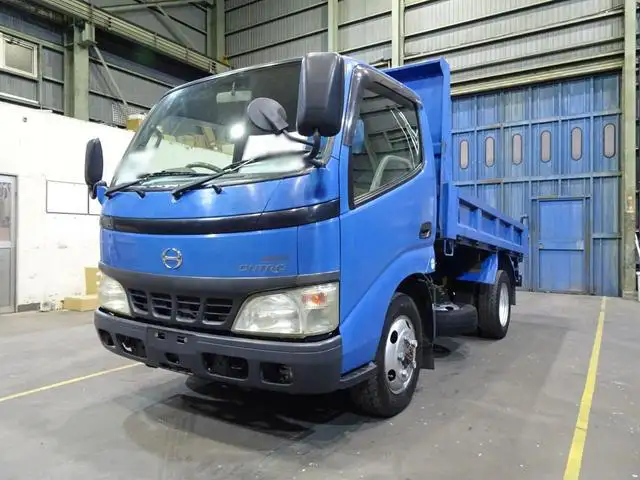 日野 デュトロ 小型 ダンプ ステンレス張り PB-XZU368T の中古トラック【車両No.139605】