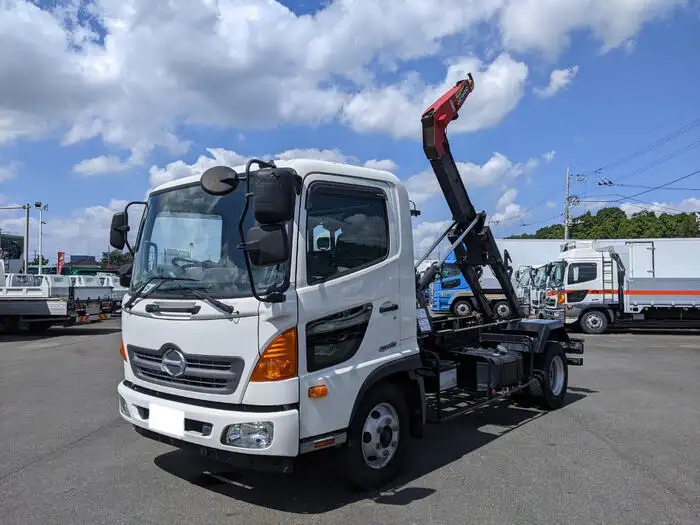 日野 レンジャー 中型/増トン アームロール コンテナ付き ツインホイストの中古トラック画像2