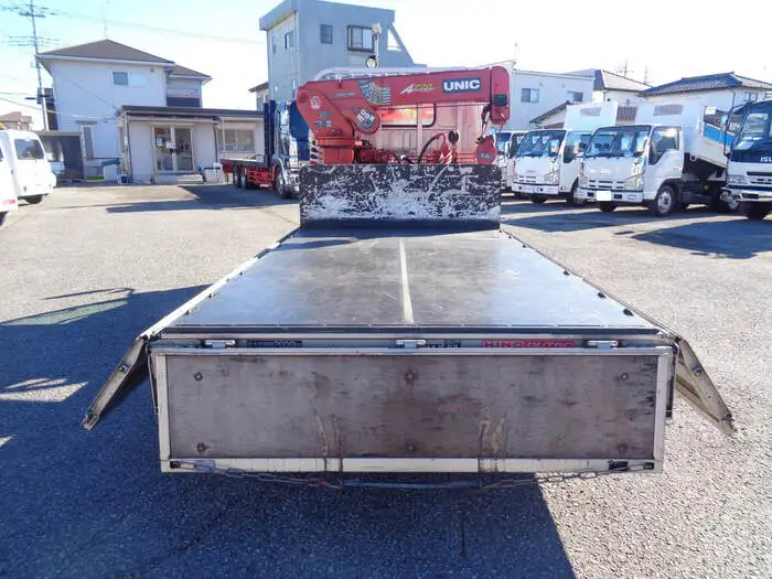 日野 デュトロ 小型 クレーン付 横置簡易クレーン 床鉄板の中古トラック画像5