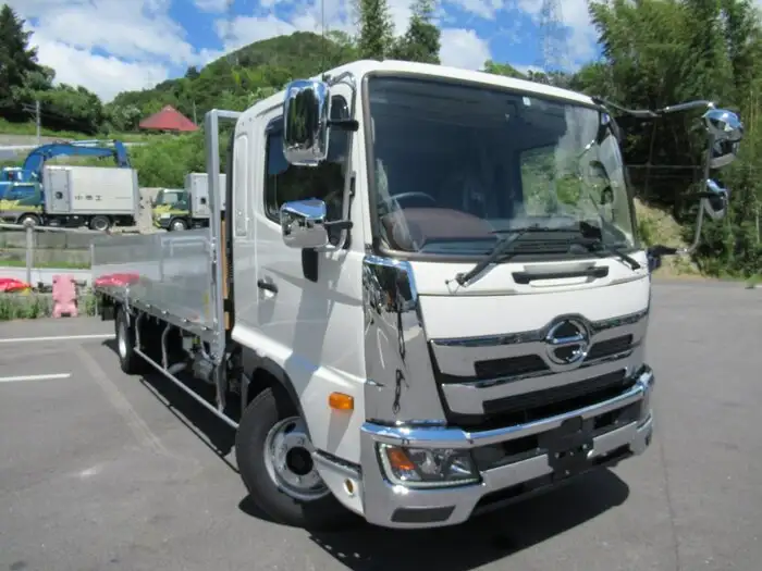 日野 レンジャー 中型/増トン 平ボディ アルミブロック エアサスの中古トラック画像2