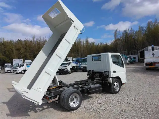 三菱 キャンター 小型 ダンプ PA-FE71DBD H18の中古トラック画像5