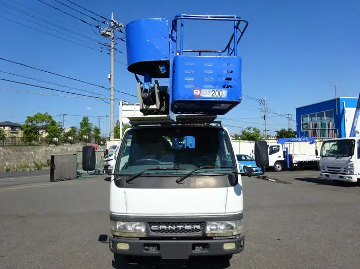 三菱 キャンター 小型 高所・建柱車 高所作業車 KK-FE53EBの中古トラック画像2