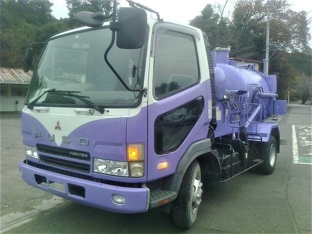 三菱 ファイター 中型/増トン タンク車 汚泥吸引車