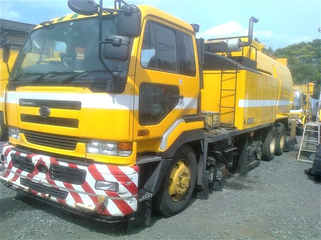 日産UD ビッグサム 大型 タンク車 高圧洗浄車 ｜画像1