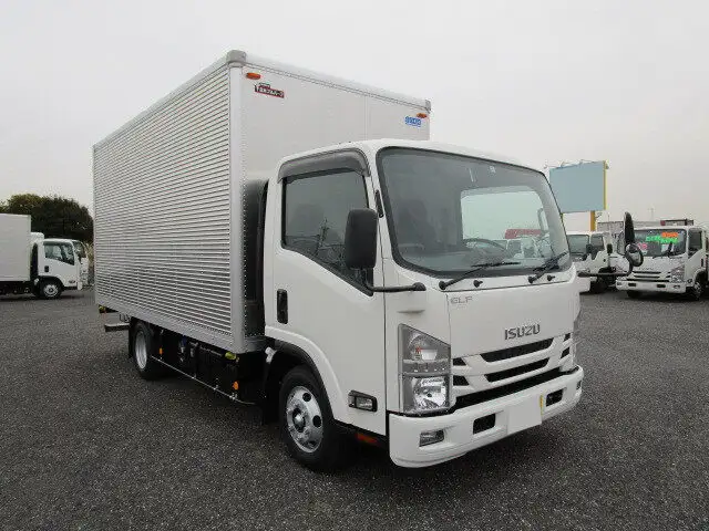 いすゞ エルフ 小型 アルミバン サイドドア 2RG-NPR88ANの中古トラック画像2