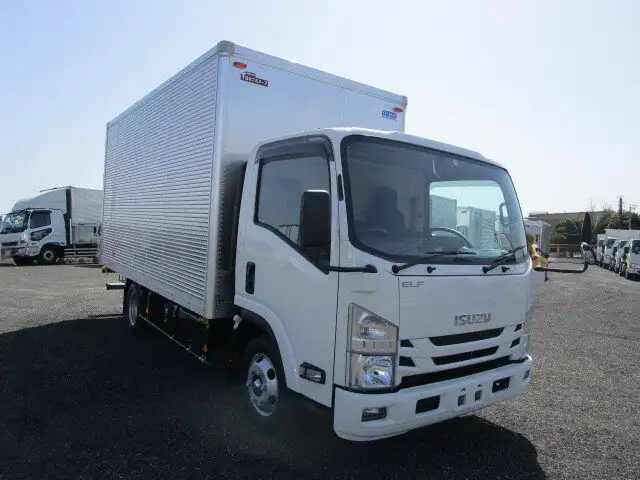 いすゞ エルフ 小型 アルミバン サイドドア 2RG-NPR88ANの中古トラック画像2