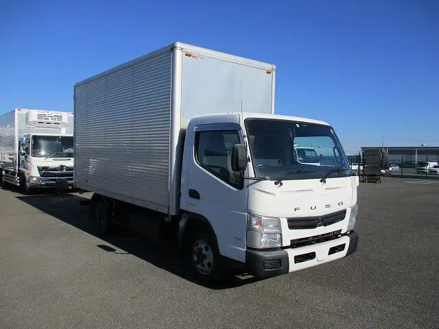 三菱 キャンター 小型 アルミバン TKG-FEB50 H26の中古トラック画像2