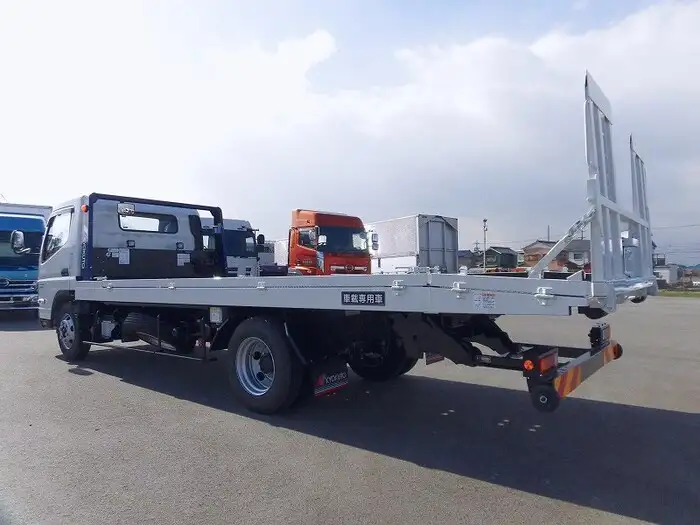 三菱 キャンター 小型 車両重機運搬 ラジコン ウインチの中古トラック画像4