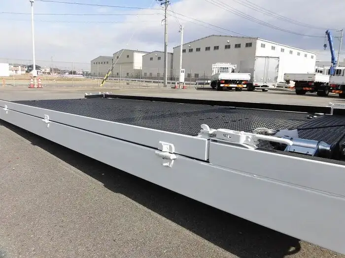 三菱 キャンター 小型 車両重機運搬 ラジコン ウインチの中古トラック画像9