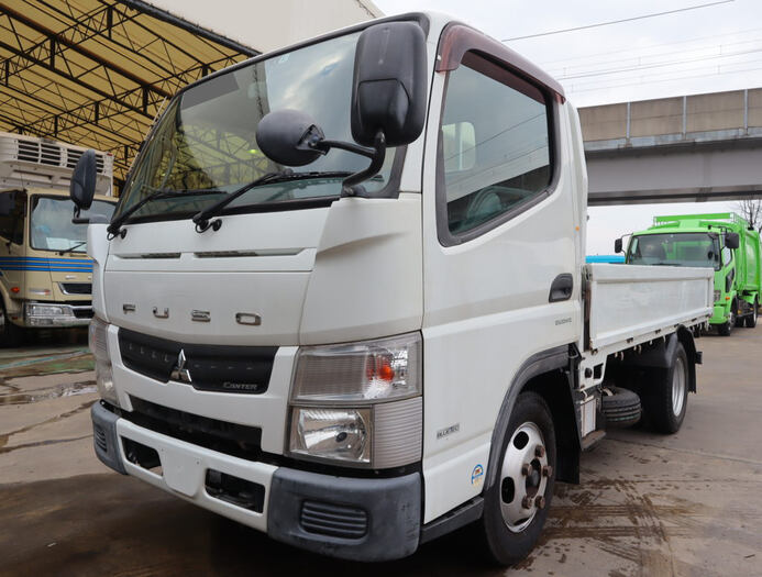 三菱 キャンター 小型 平ボディ 10尺 TKG-FBA20