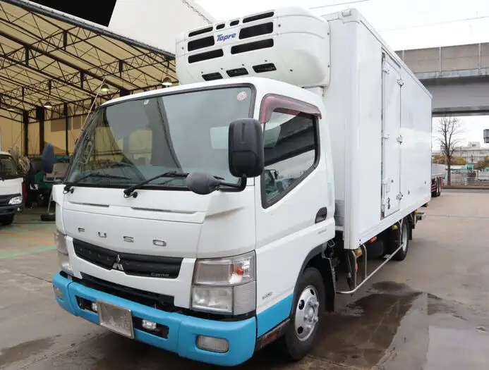 三菱 キャンター 小型 冷凍冷蔵 低温 パワーゲート の中古トラック【車両No.139922】