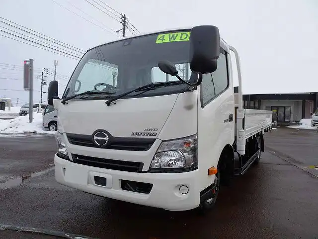 日野 デュトロ 小型 平ボディ TKG-XZU775M H30の中古トラック画像1