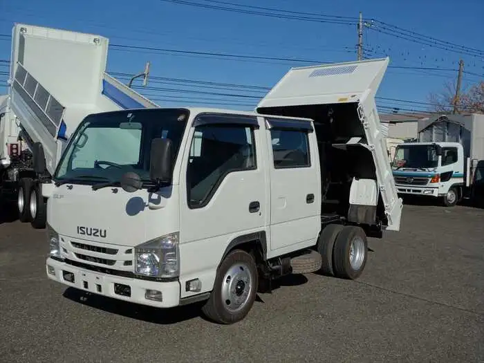 いすゞ エルフ 小型 平ボディ Wキャブ TPG-NJR85ADの中古トラック画像7