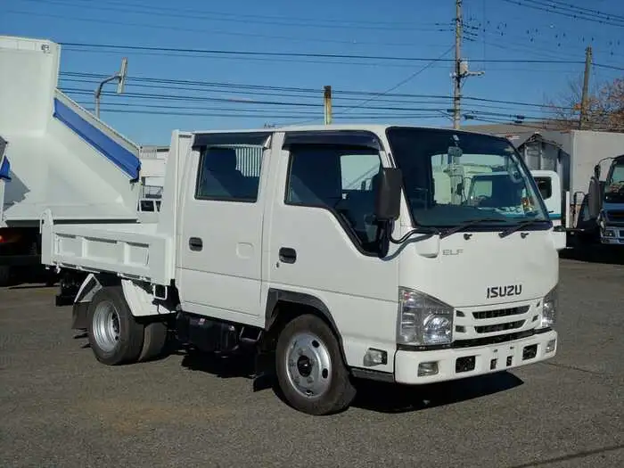 いすゞ エルフ 小型 平ボディ Wキャブ TPG-NJR85ADの中古トラック画像2