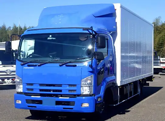 いすゞ フォワード 中型/増トン アルミバン パワーゲート ベッド の中古トラック【車両No.140097】