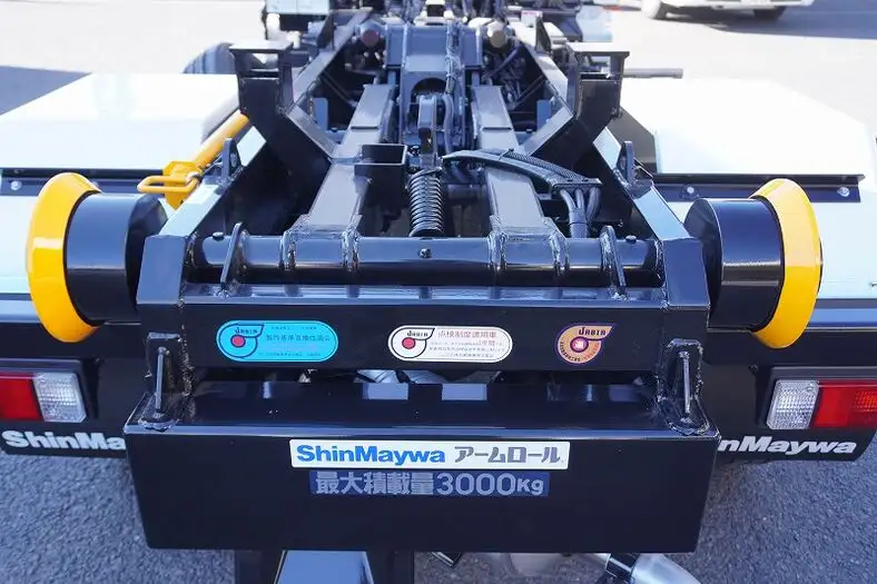 三菱 キャンター 小型 アームロール ツインホイスト 2RG-FBAV0の中古トラック画像6