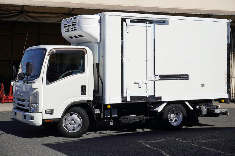 いすゞ エルフ 小型 冷凍冷蔵 低温 サイドドア の中古トラック【車両No.163498】