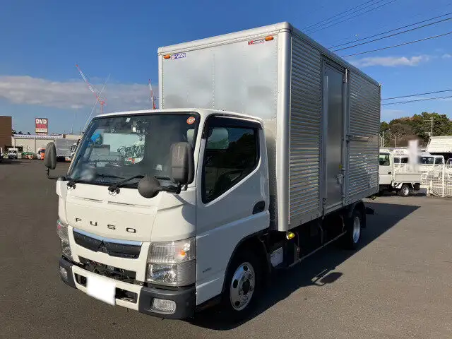 三菱 キャンター 小型 アルミバン サイドドア TPG-FEA50の中古トラック画像1