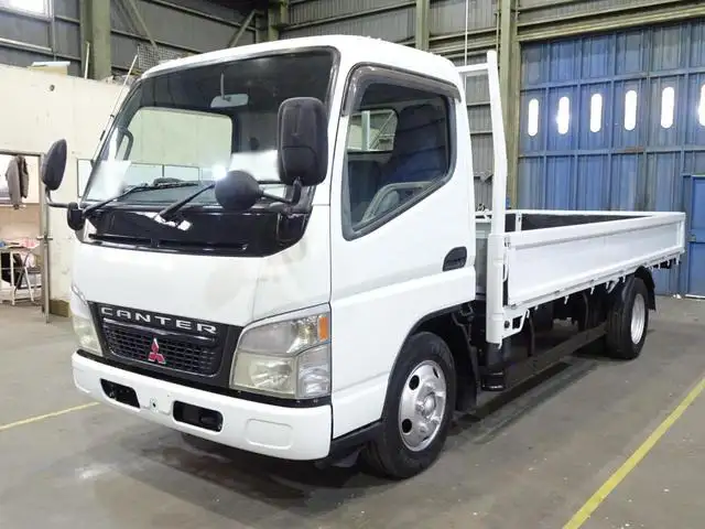 三菱 キャンター 小型 平ボディ 床鉄板 PA-FE72DE の中古トラック【車両No.140277】