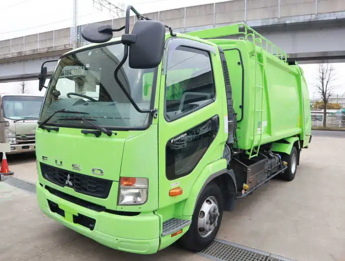 三菱 ファイター 中型/増トン パッカー車 プレス式 SKG-FK71Fの中古トラック画像1