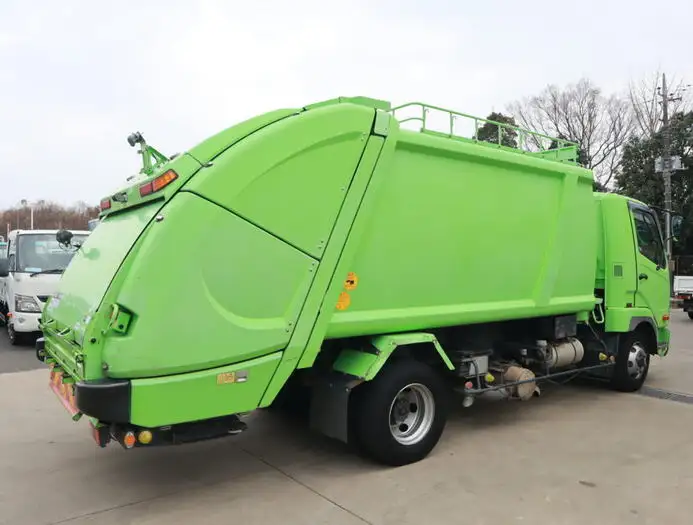 三菱 ファイター 中型/増トン パッカー車 プレス式 SKG-FK71Fの中古トラック画像2
