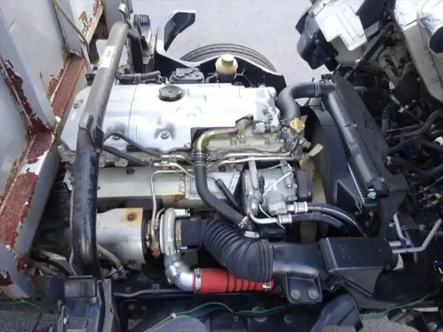 三菱 キャンター 小型 ウイング 幌ウイング PA-FE82DEの中古トラック画像19