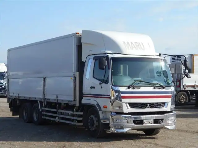 三菱 ファイター 中型/増トン ウイング ジョルダー ベッドの中古トラック画像3