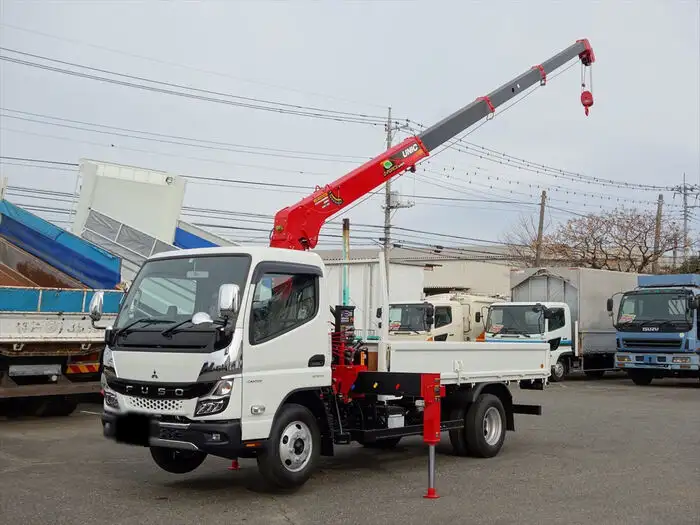 三菱 キャンター 小型 クレーン付 4段 ラジコンの中古トラック画像5