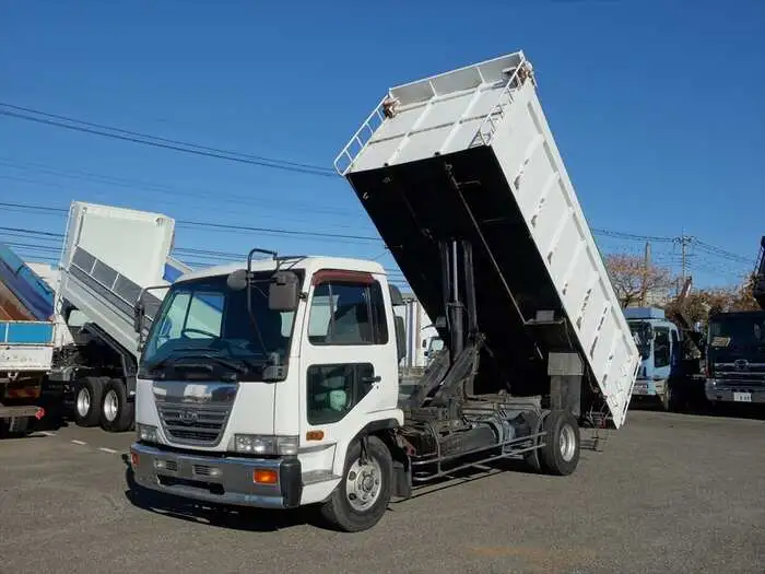 日産UD コンドル 中型/増トン ダンプ 土砂禁 ステンレス張りの中古トラック画像6
