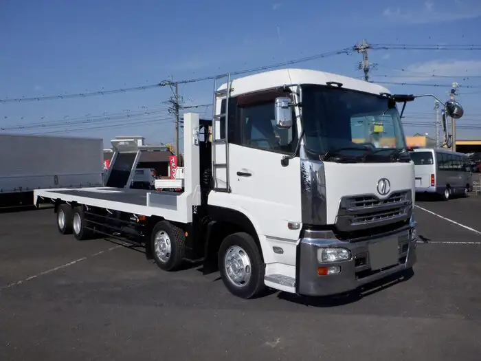 日産UD クオン 大型 車両重機運搬 ラジコン ウインチの中古トラック画像2