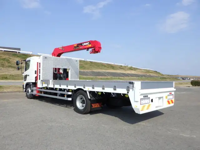日野 レンジャー 中型/増トン 車両重機運搬 4段クレーン ラジコンの中古トラック画像4