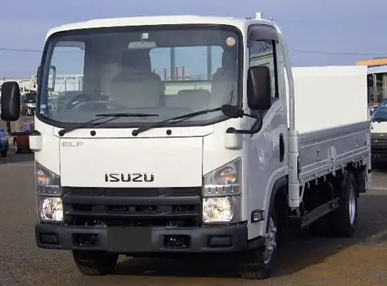 いすゞ エルフ 小型 平ボディ パワーゲート TKG-NLR85AR の中古トラック【車両No.140593】