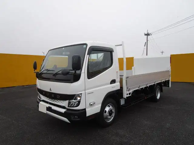 三菱 キャンター 小型 平ボディ パワーゲート アルミブロック の中古トラック【車両No.140629】