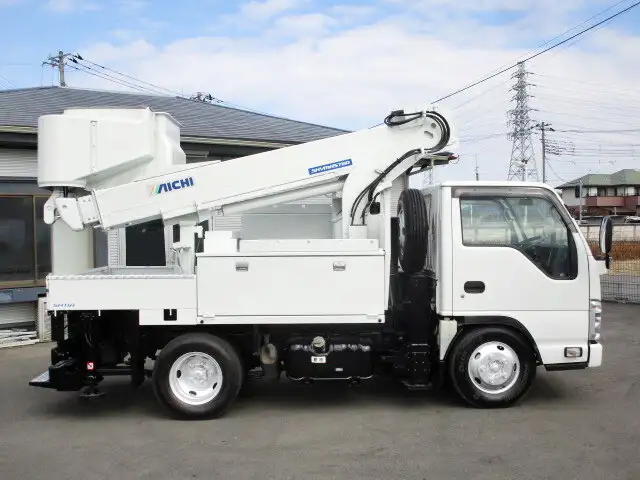 いすゞ エルフ 小型 高所・建柱車 高所作業車 TKG-NKR85ANの中古トラック画像3