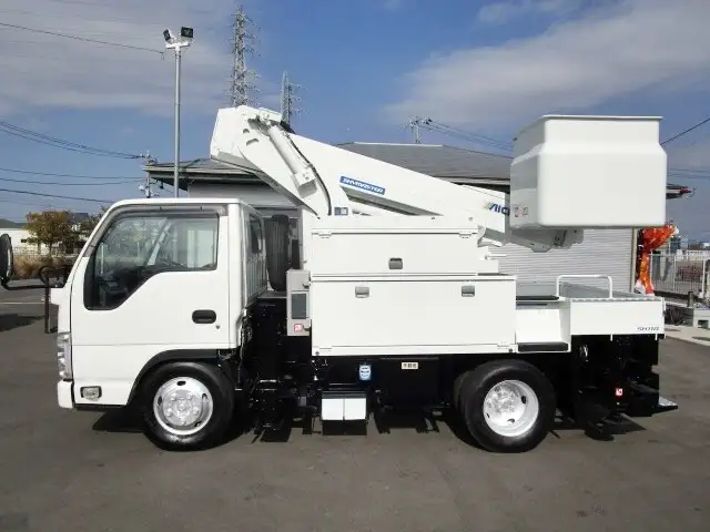 いすゞ エルフ 小型 高所・建柱車 高所作業車 TKG-NKR85ANの中古トラック画像4