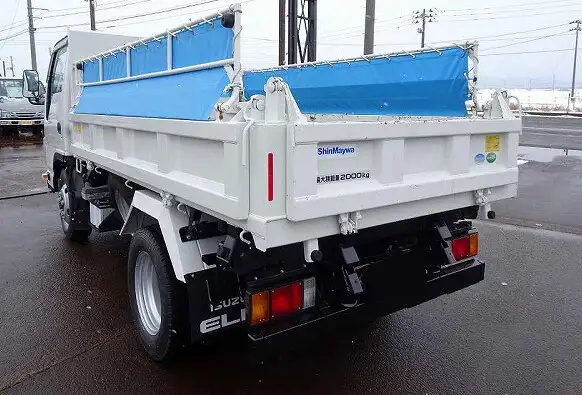 いすゞ エルフ 小型 ダンプ 三転 コボレーンの中古トラック画像9