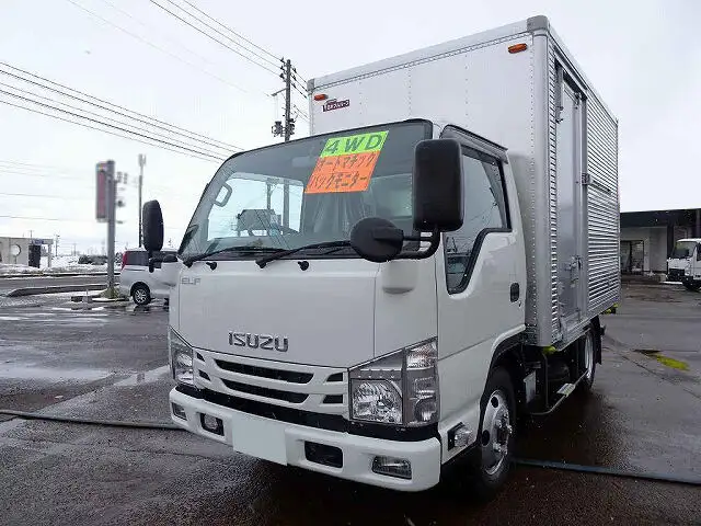 いすゞ エルフ 小型 アルミバン サイドドア TPG-NKS85ANの中古トラック画像1