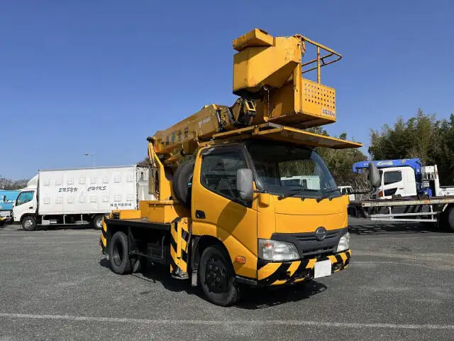 日野 デュトロ 小型 高所・建柱車 高所作業車 SKG-XZU600Eの中古トラック画像2