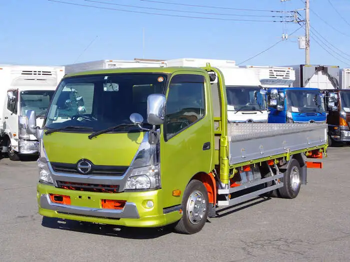 日野 デュトロ 小型 平ボディ 床鉄板 アルミブロック の中古トラック【車両No.140246】