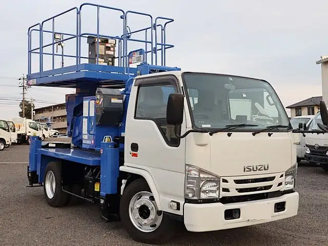 いすゞ エルフ 小型 高所・建柱車 高所作業車 TKG-NKR85YNの中古トラック画像2