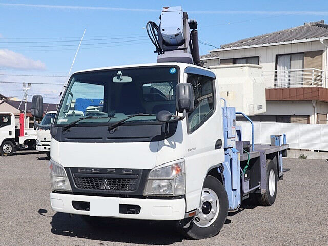 三菱 キャンター 小型 高所・建柱車 高所作業車 PDG-FE73D