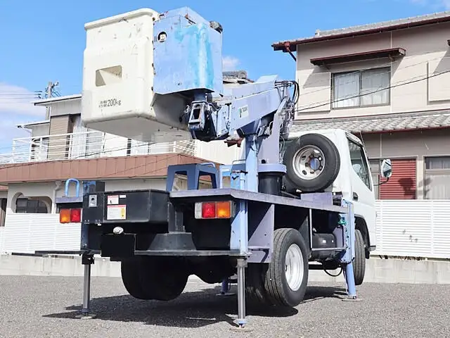 三菱 キャンター 小型 高所・建柱車 高所作業車 PDG-FE73Dの中古トラック画像4