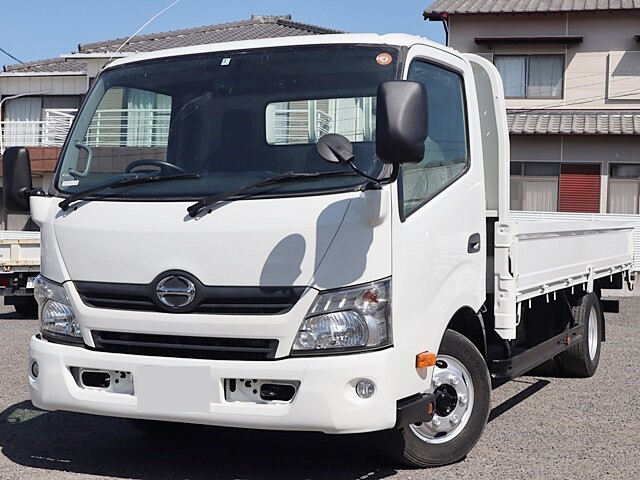 日野 デュトロ 小型 平ボディ ワイドロング TKG-XZU710M