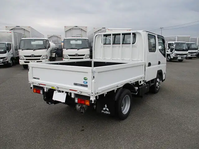 三菱 キャンター 小型 平ボディ Wキャブ 2RG-FBA20の中古トラック画像6