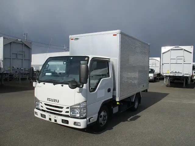 いすゞ エルフ 小型 アルミバン 床鉄板 サイドドアの中古トラック画像1