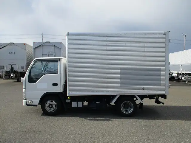いすゞ エルフ 小型 アルミバン 床鉄板 サイドドアの中古トラック画像3