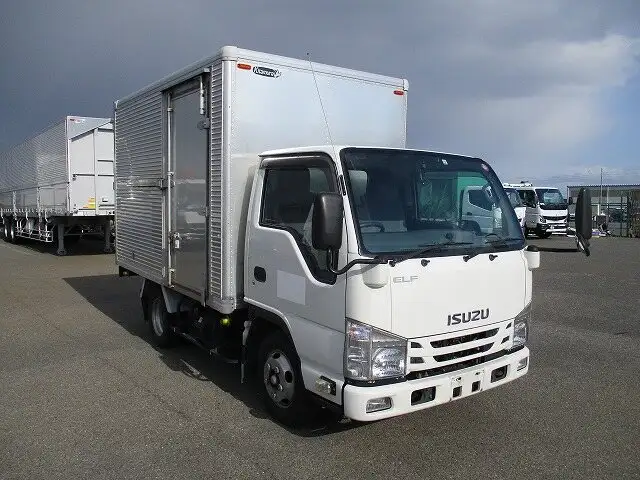 いすゞ エルフ 小型 アルミバン 床鉄板 サイドドアの中古トラック画像9